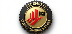 BCA Licensed Class 2 General Builder mark