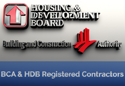 BCA and HDB Registered Contractor mark